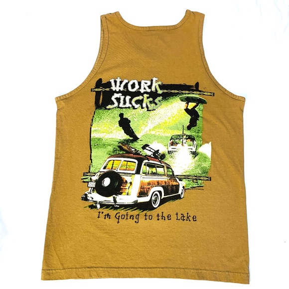 Lake Havasu Arizona Muscle T Shirt - Picture 1 of 6